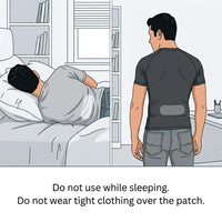 BluHeat Back Pain Relief Patches - Large Patches