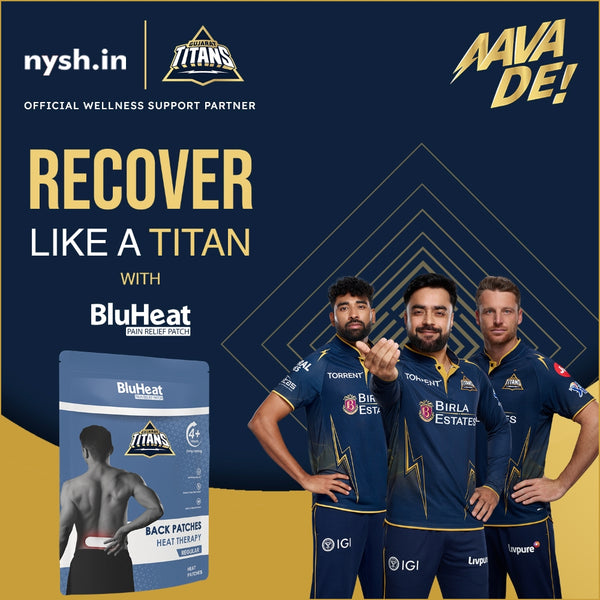 BluHeat Back Pain Relief Patches