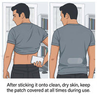 BluHeat Back Pain Relief Patches - Large Patches