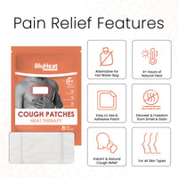 BluHeat Cough Decongestion Patches  (pack of 4 Patches)