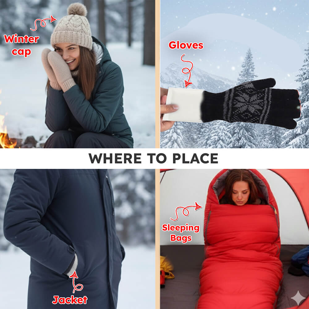 Hand Warmer (Pack of 4 Pairs )