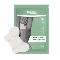 BluHeat Knee, Elbow & Shoulder Pain Relief Patches   - (Pack of 1 Patch)