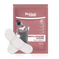 BluHeat Neck & Shoulder Pain Relief Patches    - (Pack of 1 Patch)