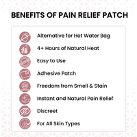 BluHeat Neck & Shoulder Pain Relief - (Pack of 8 Patches)