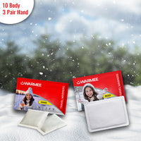 Body + Hand Warmer Combo (Pack Of 10 Pcs Body + 3 Pairs Hand)